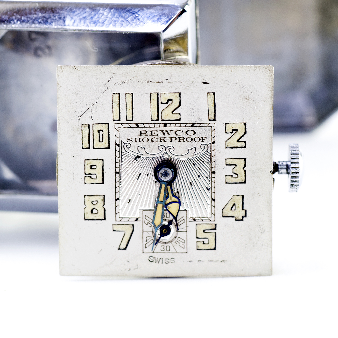 L&L Watch Co. Reloj suizo de bolsillo-sobremesa, saboneta y remontoir. Suiza, ca. 1915 L&L Watch Co. Reloj suizo de bolsillo-sobremesa, saboneta y remontoir. Suiza, ca. 1915