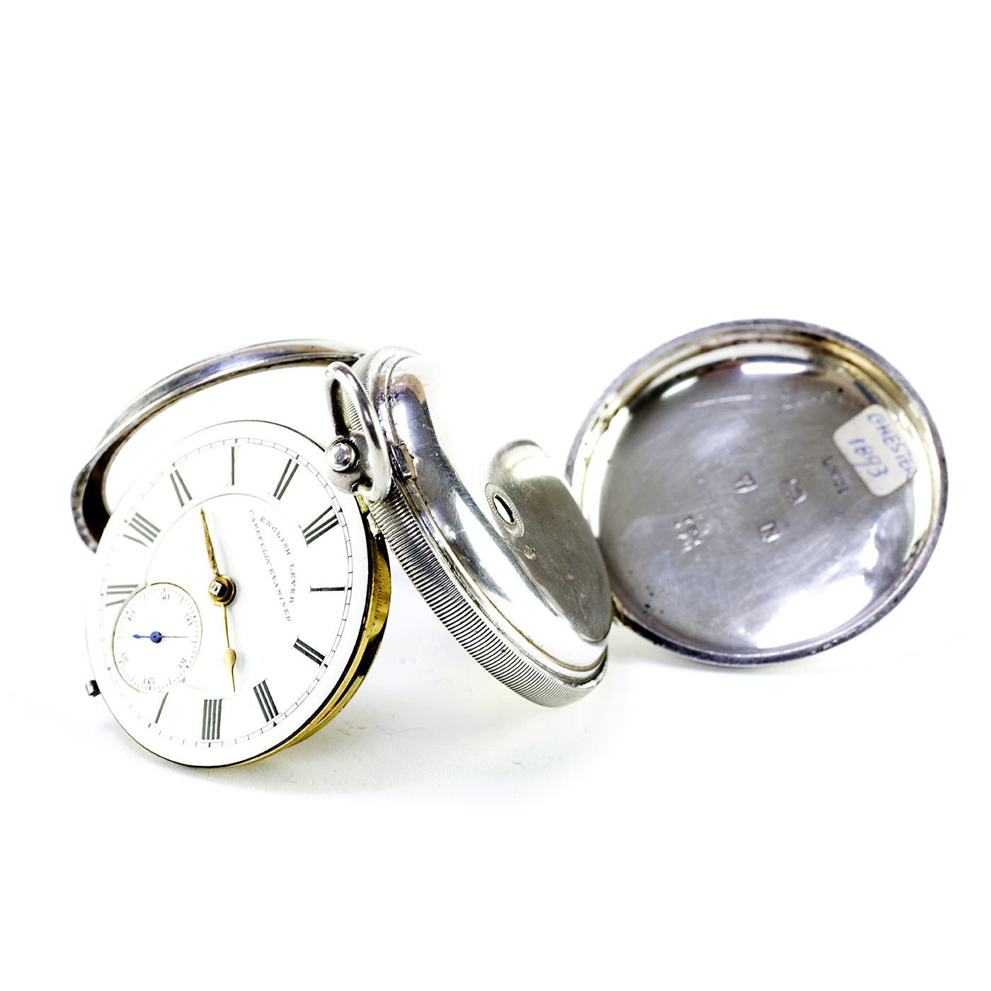 LANCASHIRE WATCH Co. (Prescot). Reloj de Bolsillo, lepine, Half Fusee (semicatalino). England, 1893. LANCASHIRE WATCH Co. (Prescot). Reloj de Bolsillo, lepine, Half Fusee (semicatalino). England, 1893.