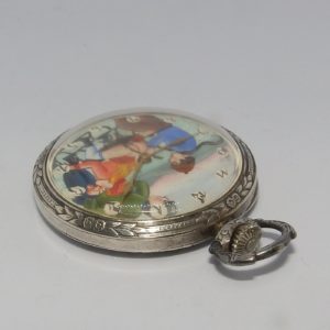 LANCO - Reloj Suizo Erótico de Bolsillo - Circa 1920