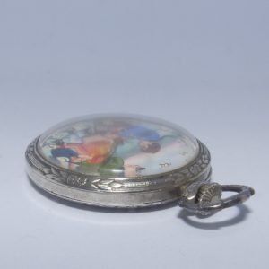 LANCO - Reloj Suizo Erótico de Bolsillo - Circa 1920