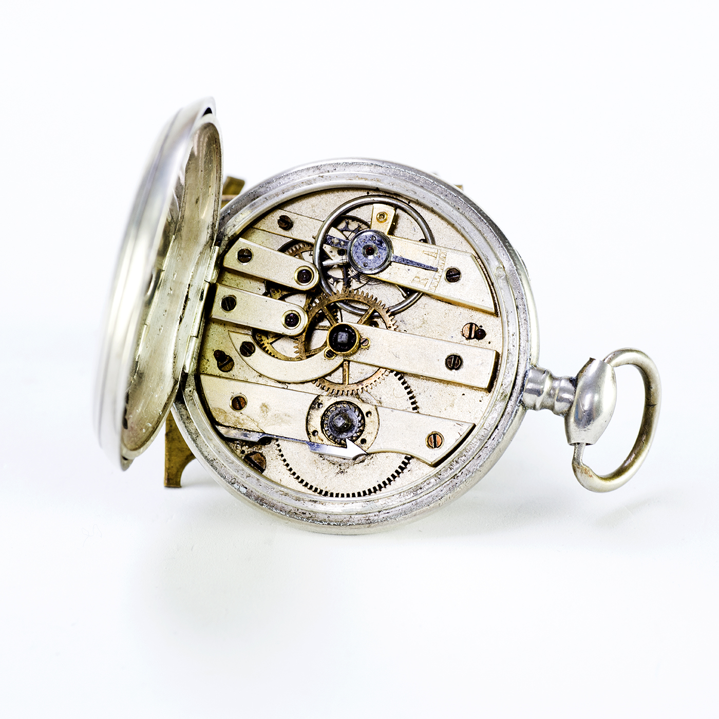 LANDIECH. Reloj de Bolsillo, Lepine. Marennes, Francia, Ca. 1890 LANDIECH. Reloj de Bolsillo, Lepine. Marennes, Francia, Ca. 1890