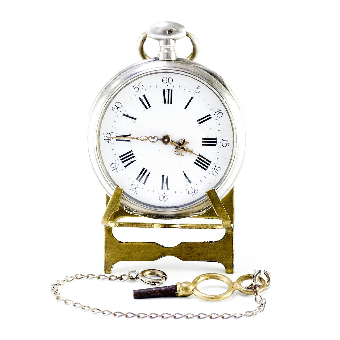 LANDIECH. Reloj de Bolsillo, Lepine. Marennes, Francia, Ca. 1890 LANDIECH. Reloj de Bolsillo, Lepine. Marennes, Francia, Ca. 1890
