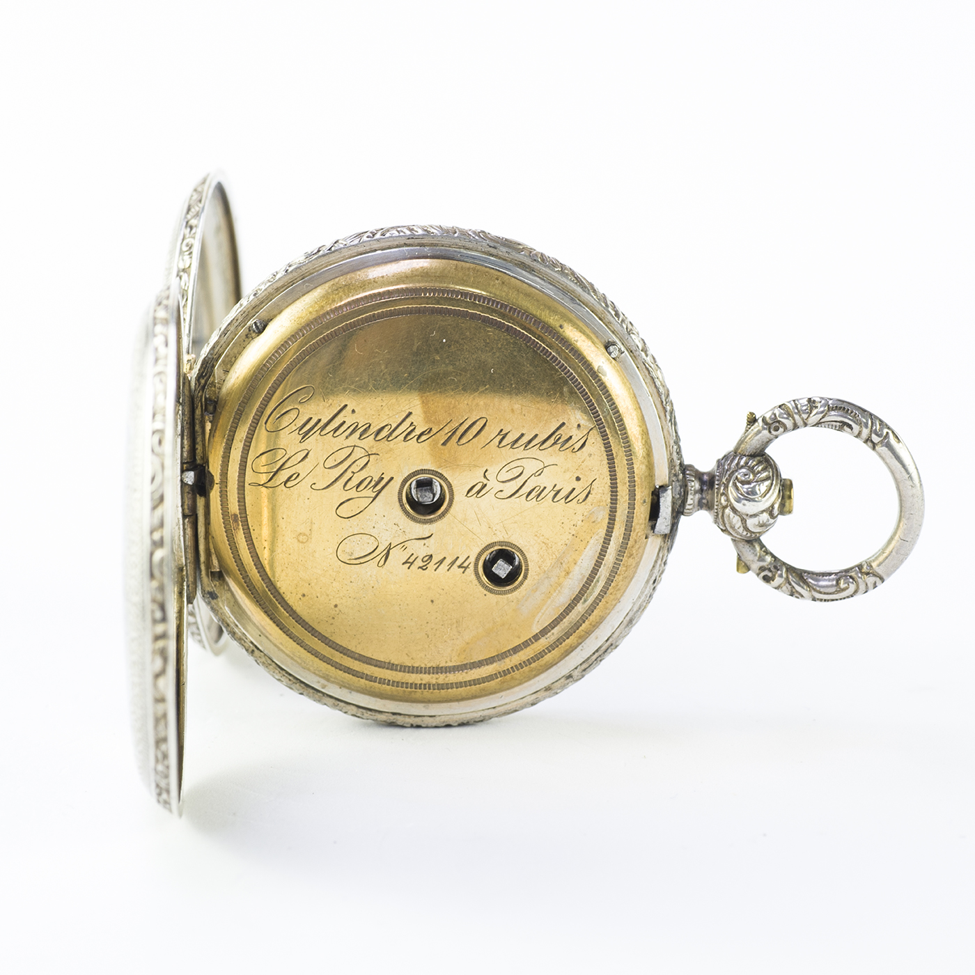 LE ROY (París). Reloj de bolsillo, unisex, saboneta. Francia, ca. 1900. LE ROY (París). Reloj de bolsillo, unisex, saboneta. Francia, ca. 1900.