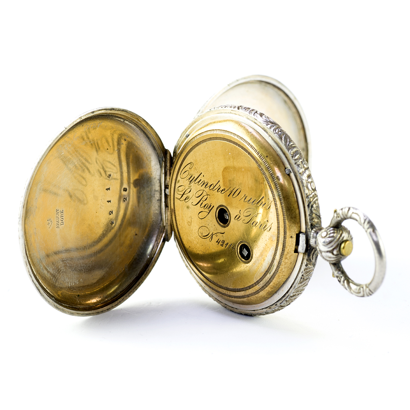 LE ROY (París). Reloj de bolsillo, unisex, saboneta. Francia, ca. 1900. LE ROY (París). Reloj de bolsillo, unisex, saboneta. Francia, ca. 1900.