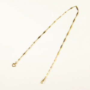 Leontina Antigua, Terminal-Cadena para reloj de Bolsillo. Oro 18k.