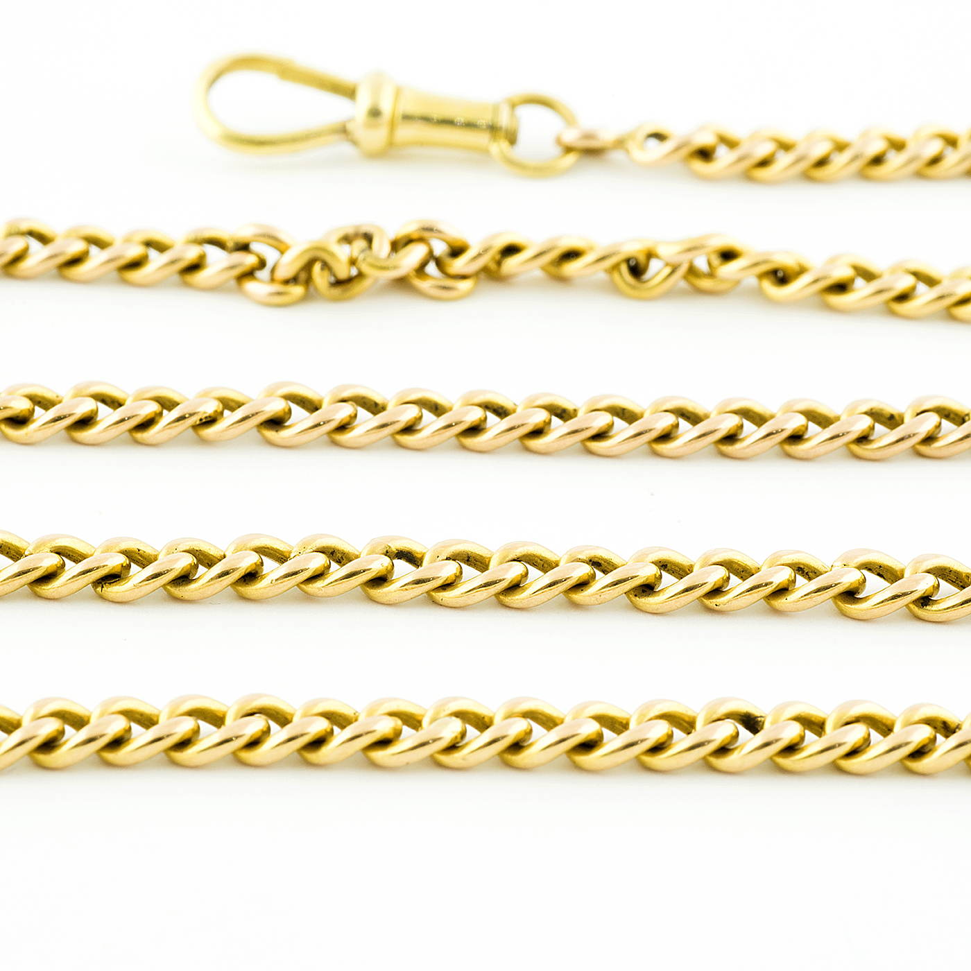 Leontina Antigua, Terminal-Cadena para reloj de Bolsillo. Oro 18k. Leontina Antigua, Terminal-Cadena para reloj de Bolsillo. Oro 18k.
