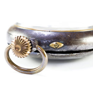 (Licencia Hebdomas). Reloj de Bolsillo, Lepine, remontoir, Ocho días Cuerda. Suiza, ca. 1900