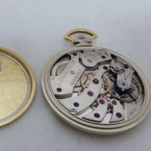 Longines. Reloj de bolsillo de caballero, Lepine y Remontoir. Circa, 1922.