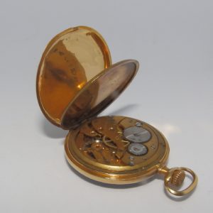 Longines. Reloj de Bolsillo para caballero, lepine y remontoir. Ca. 1920-1921.