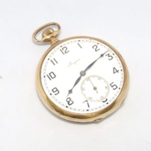 Longines. Reloj de Bolsillo para caballero, lepine y remontoir. Ca. 1920-1921.