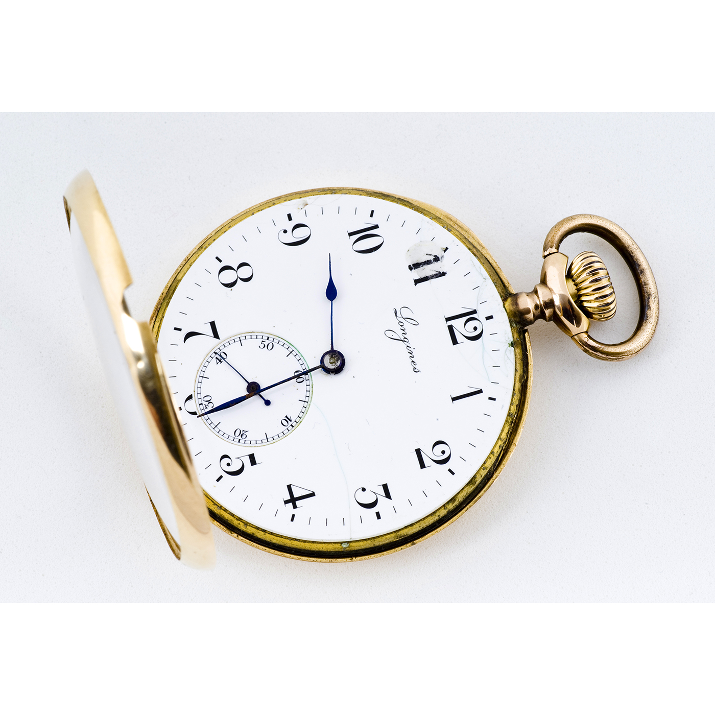 LONGINES. Reloj de Bolsillo para caballero, Lepine y remontoir. Suiza, 1905.