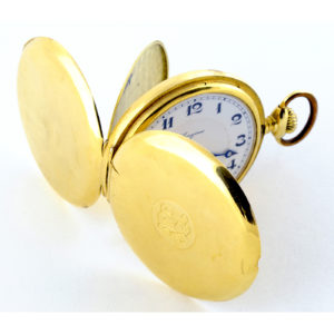 Longines. Reloj de Bolsillo saboneta y remontoir. Año, 1926.