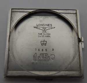 LONGINES. Reloj de pulsera caballero. Oro Blanco.