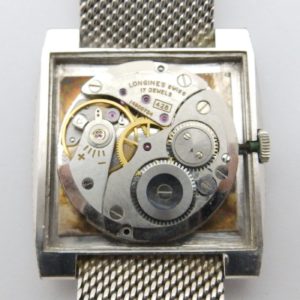 LONGINES. Reloj de pulsera caballero. Oro Blanco.
