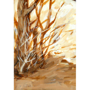M. BASCÓN MOYANO. Óleo sobre tablet.