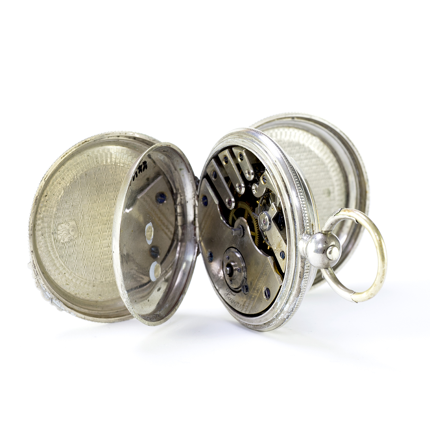 M. FAVORITO. Reloj de bolsillo, saboneta. Suiza, ca. 1880. M. FAVORITO. Reloj de bolsillo, saboneta. Suiza, ca. 1880.