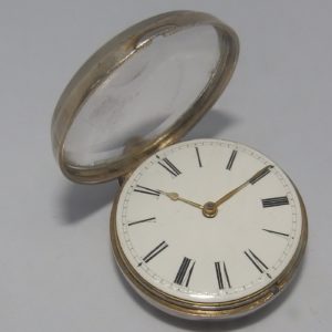 M.H. Bullingford (Londres). (Baillie, pág. 45) Reloj de Bolsillo, lepine, Verge Fusee (Catalino). Birningham, 1835.