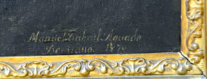 MANUEL CABRAL AGUADO Y BEJARANO. Óleo sobre lienzo. ""Retrato de dama"