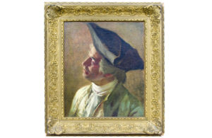 MANUEL JIMENEZ PRIETO. Óleo sobre lienzo pegado a cartón duro.