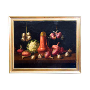 MANUEL VENTURA MILLÁN. Óleo sobre lienzo. "Bodegón".