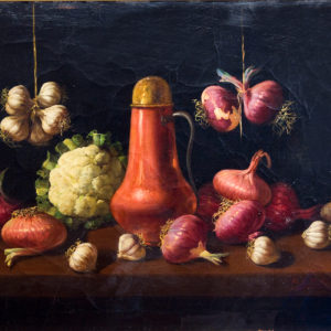 MANUEL VENTURA MILLÁN. Óleo sobre lienzo. "Bodegón".