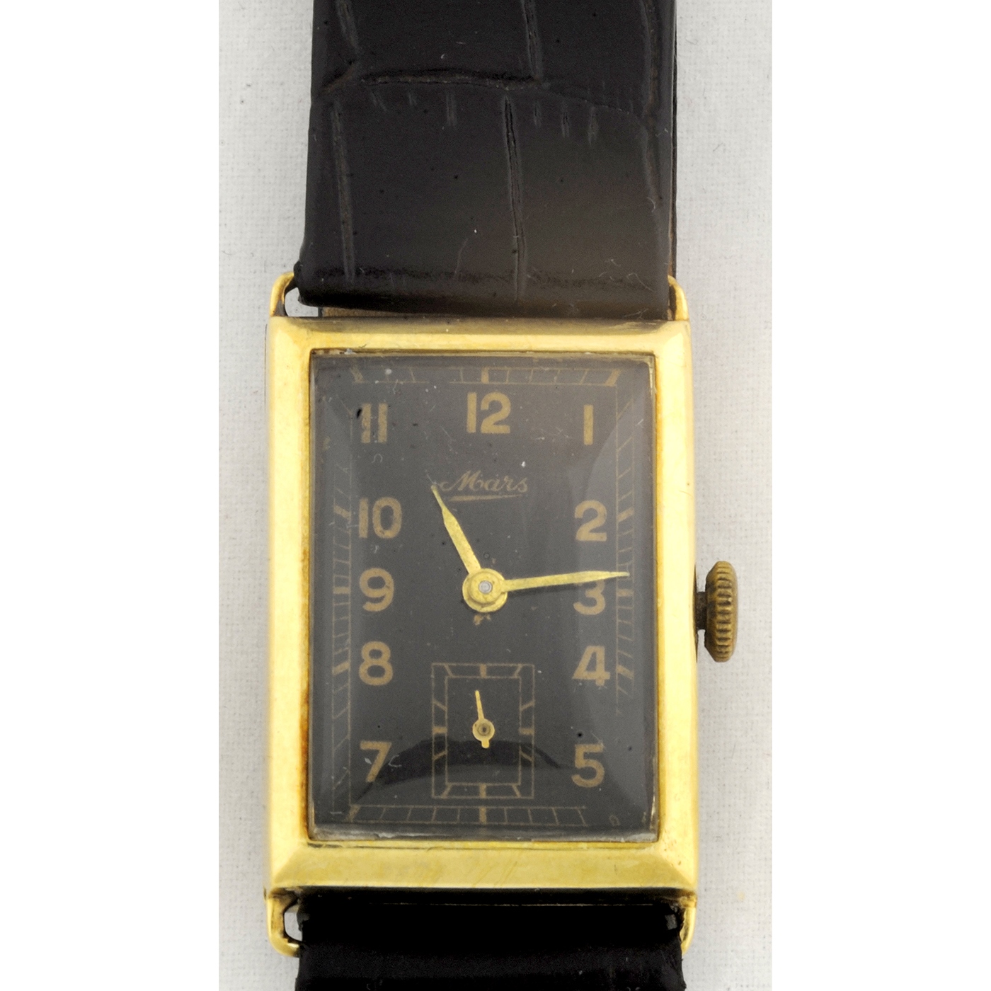 MARS. Reloj de pulsera unisex. Ca. 1950