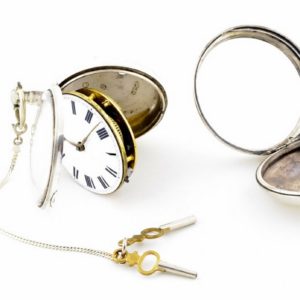 May Frederick & Son (Dublín). (Baillie pág. 215). Reloj de Bolsillo Verge Fusee (Catalino). Londres, 1824.