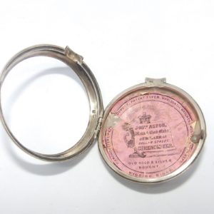 May Frederick & Son (Dublín). (Baillie pág. 215). Reloj de Bolsillo Verge Fusee (Catalino). Londres, 1824.