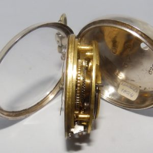 May Frederick & Son (Dublín). (Baillie pág. 215). Reloj de Bolsillo Verge Fusee (Catalino). Londres, 1824.