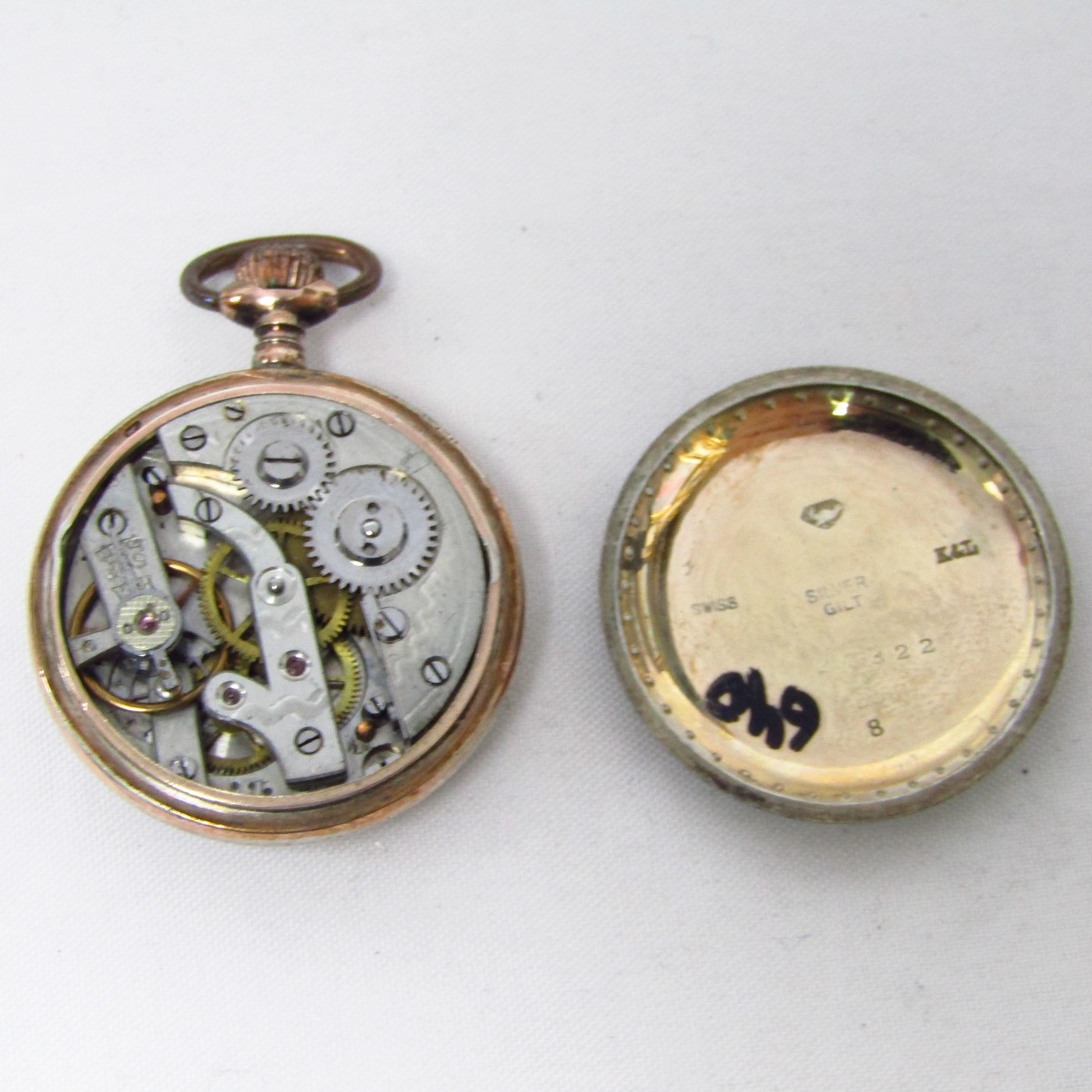 MAY. Reloj Suizo de Colgar, lepine y remontoir. Ca. 1900 MAY. Reloj Suizo de Colgar, lepine y remontoir. Ca. 1900