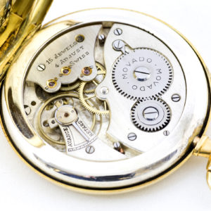 Movado. Reloj de Bolsillo, Lepine y Remontoir. Pps. Siglo XX.