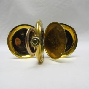 Movado. Reloj de Bolsillo saboneta. Circa, 1900.