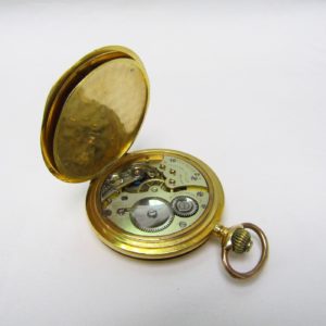 Movado. Reloj de Bolsillo saboneta. Circa, 1900.