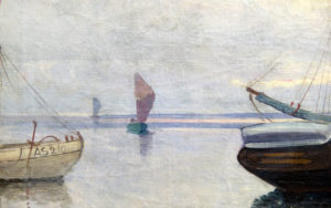 ÓLEO SOBRE LIENZO, “Marina”