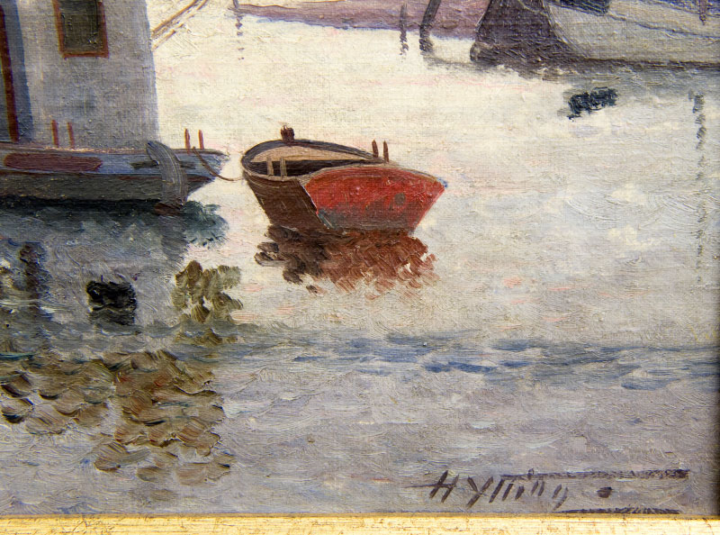 ÓLEO SOBRE LIENZO, “Marina” ÓLEO SOBRE LIENZO, “Marina”