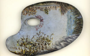 OLEO SOBRE PALETA DE PINTOR