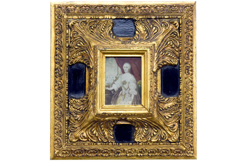 ÓLEO SOBRE PLACA RECTÁNGULAR DE MARFIL. Siglo XVIII-XIX ÓLEO SOBRE PLACA RECTÁNGULAR DE MARFIL. Siglo XVIII-XIX