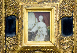 ÓLEO SOBRE PLACA RECTÁNGULAR DE MARFIL. Siglo XVIII-XIX