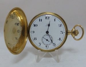 Omega. Reloj de Bolsillo saboneta. Circa, 1912.