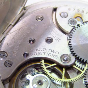 OMEGA. Reloj Erótico de Bolsillo. Año 1924. Automatón.