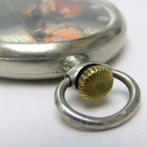 OMEGA. Reloj Erótico de Bolsillo. Año 1924. Automatón.