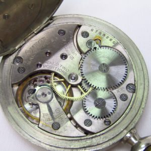 OMEGA. Reloj Erótico de Bolsillo. Año 1924. Automatón.