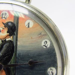 OMEGA. Reloj Erótico de Bolsillo. Año 1924. Automatón.