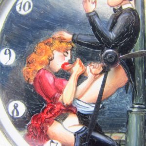 OMEGA. Reloj Erótico de Bolsillo. Año 1924. Automatón.