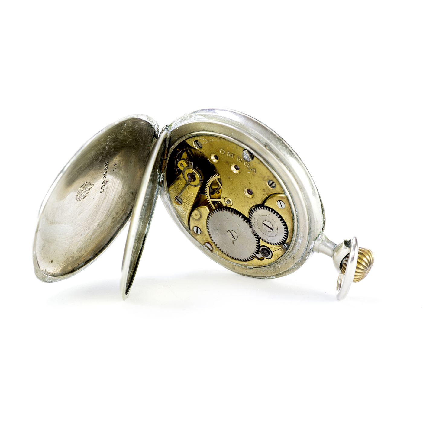 OMEGA. Reloj Suizo de Bolsillo, lepine y remontoir. Suiza, año 1916. OMEGA. Reloj Suizo de Bolsillo, lepine y remontoir. Suiza, año 1916.