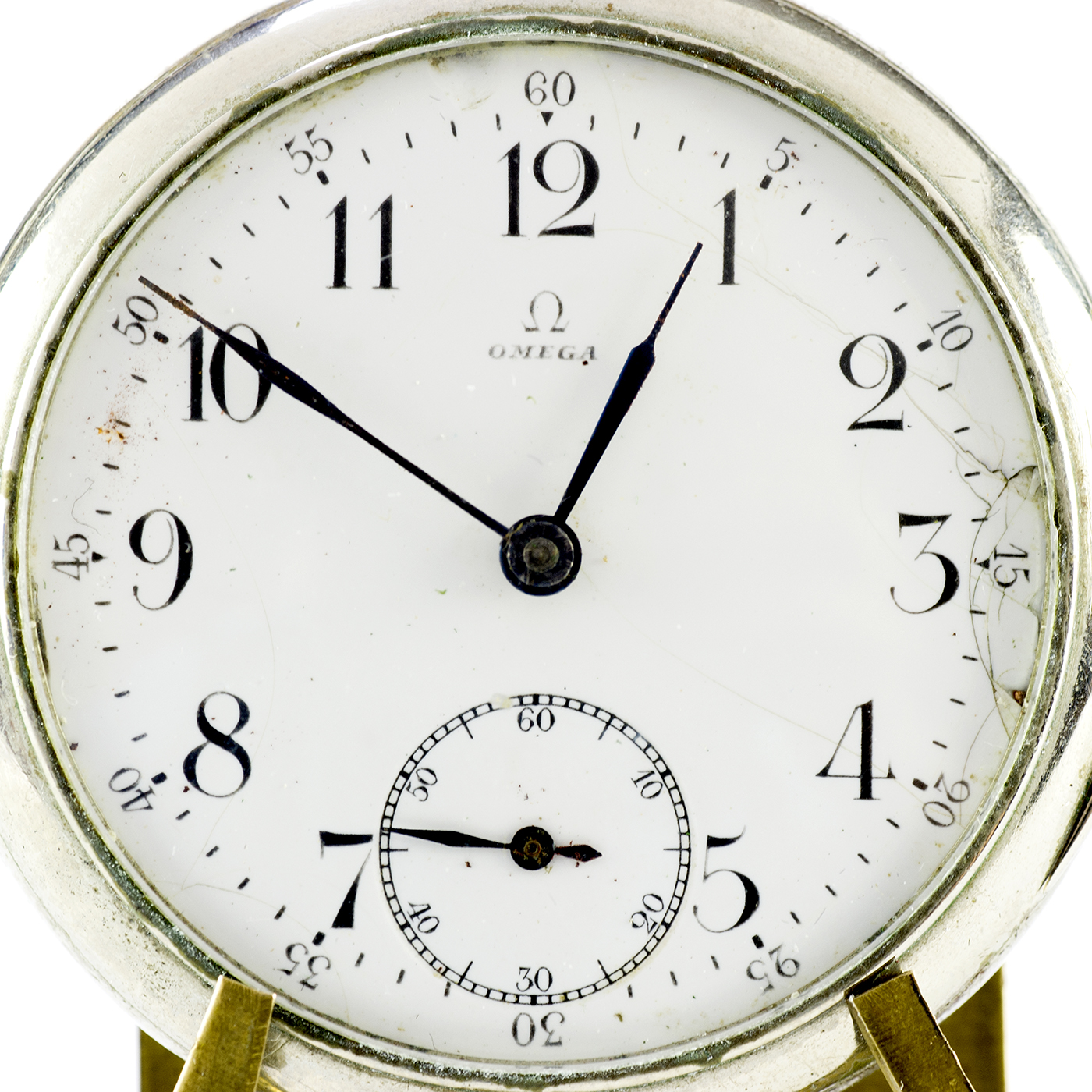 OMEGA. Reloj Suizo de Bolsillo, lepine y remontoir. Suiza, año 1916. OMEGA. Reloj Suizo de Bolsillo, lepine y remontoir. Suiza, año 1916.