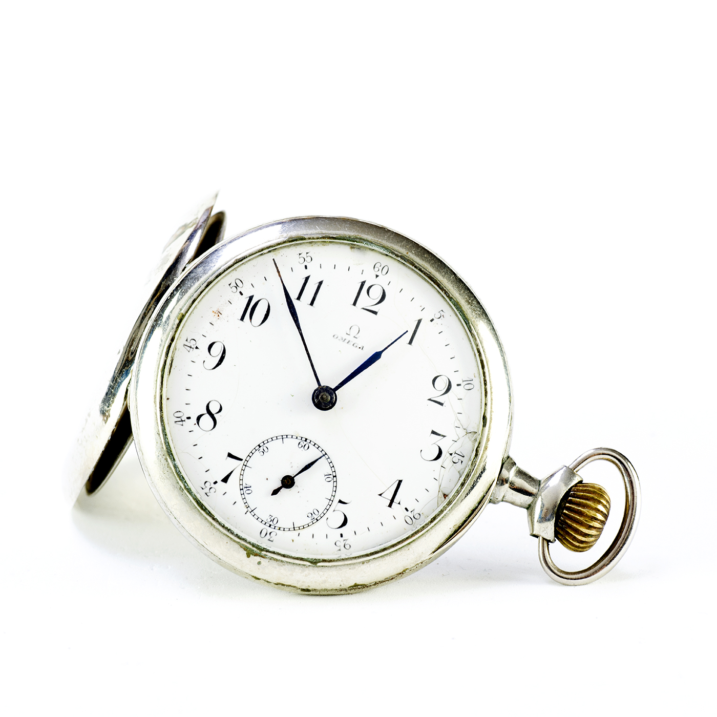OMEGA. Reloj Suizo de Bolsillo, lepine y remontoir. Suiza, año 1916. OMEGA. Reloj Suizo de Bolsillo, lepine y remontoir. Suiza, año 1916.
