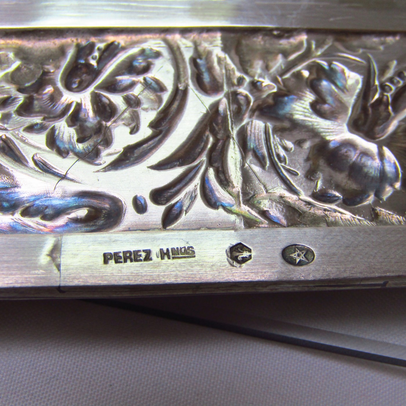PÉREZ HNOS. Juego de Café y Té en plata. España, 20th. PÉREZ HNOS. Juego de Café y Té en plata. España, 20th.