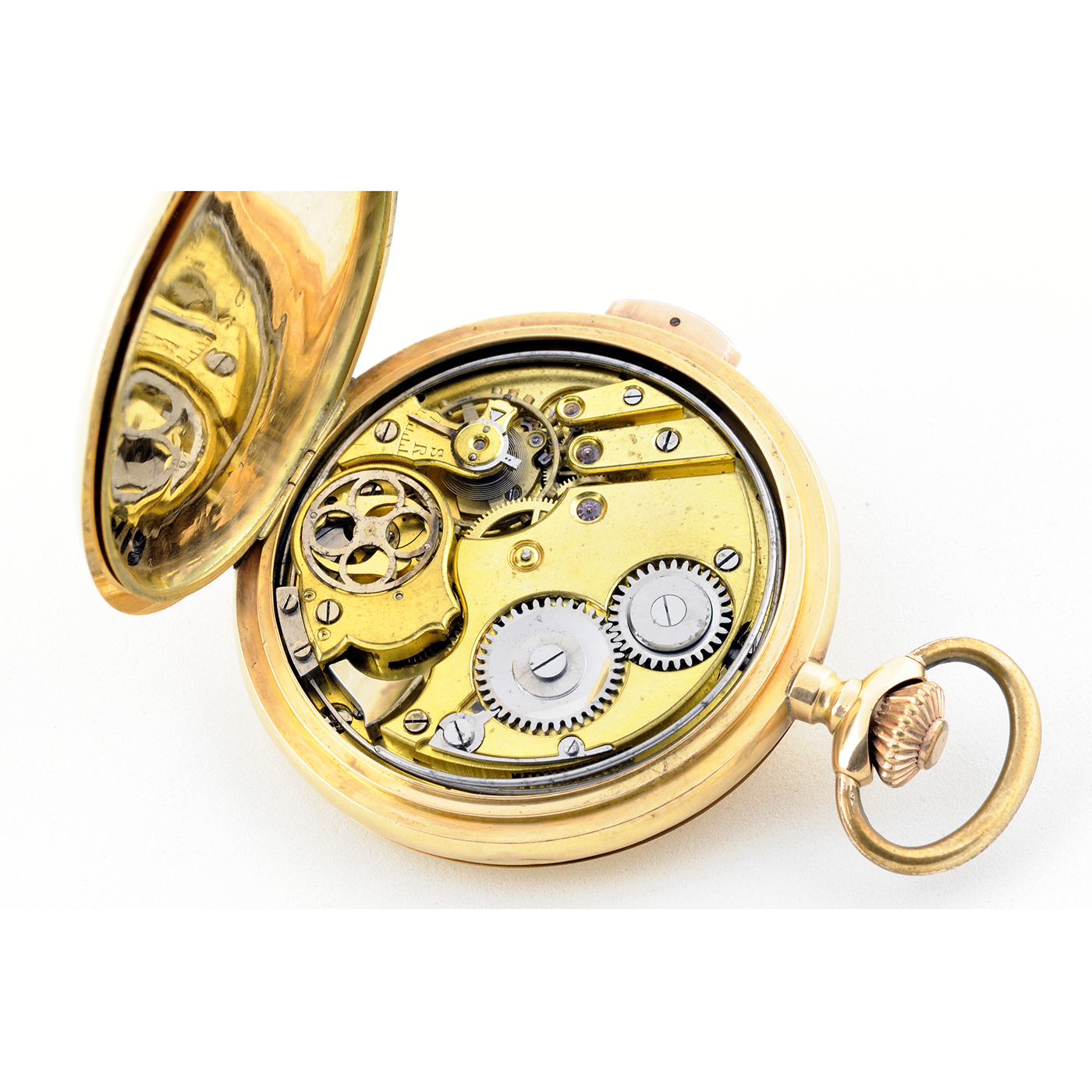 Perret & Berthoud (Le Locle). Reloj de repetición, saboneta y remontoir. Circa. 1906. Perret & Berthoud (Le Locle). Reloj de repetición, saboneta y remontoir. Circa. 1906.