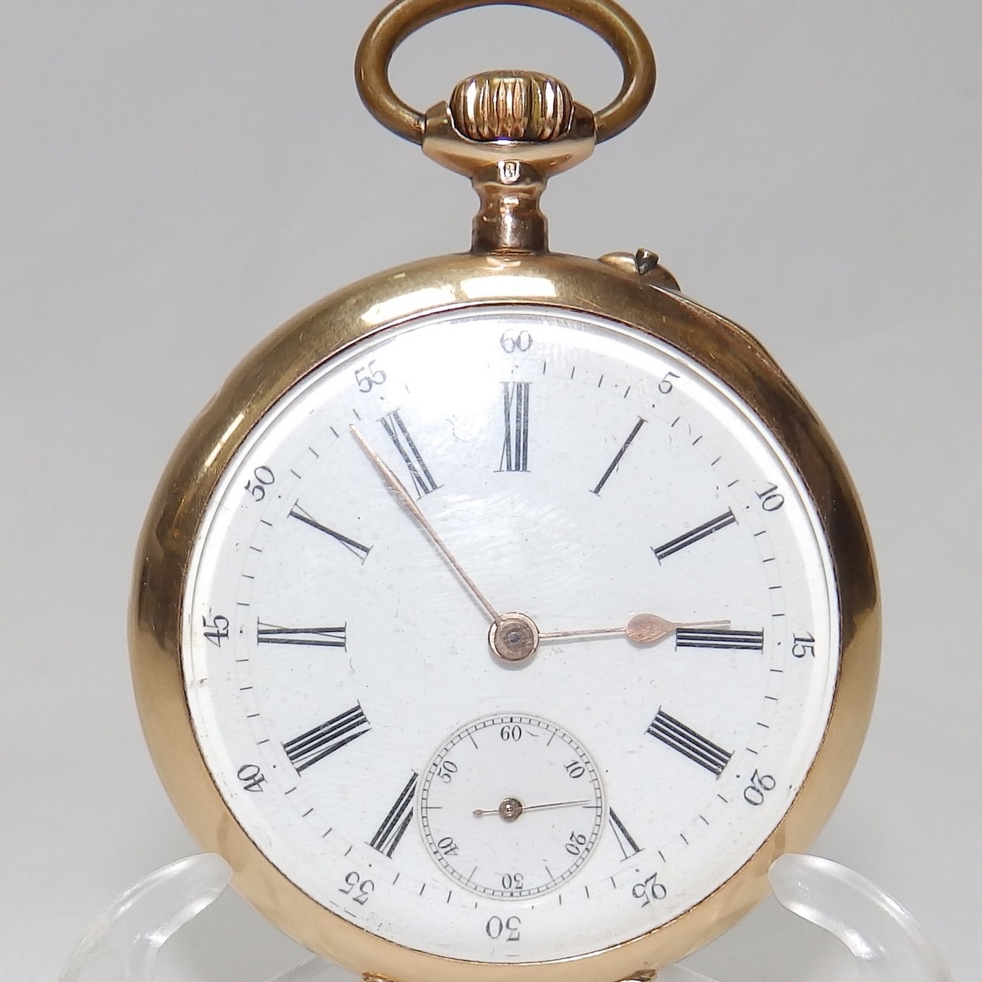 Phenix Watch Company (Suiza). Reloj de Bolsillo para caballero, lepine y remontoir. Ca. 1881